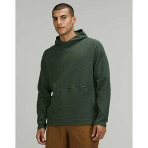 Lululemon At Ease Hoodie Heathered Rainforest Green Medium EUC